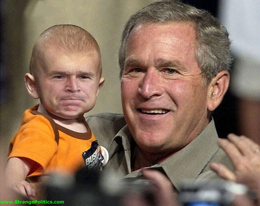 Bush e hijo