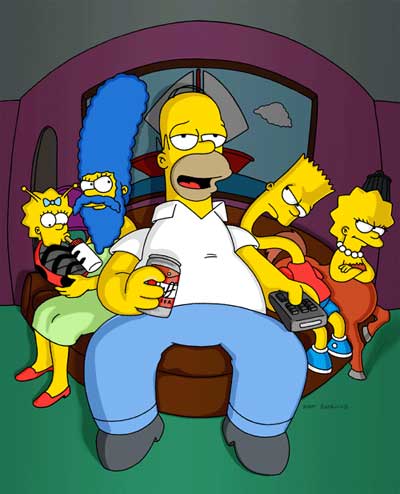 Familia Simpson en Halloween