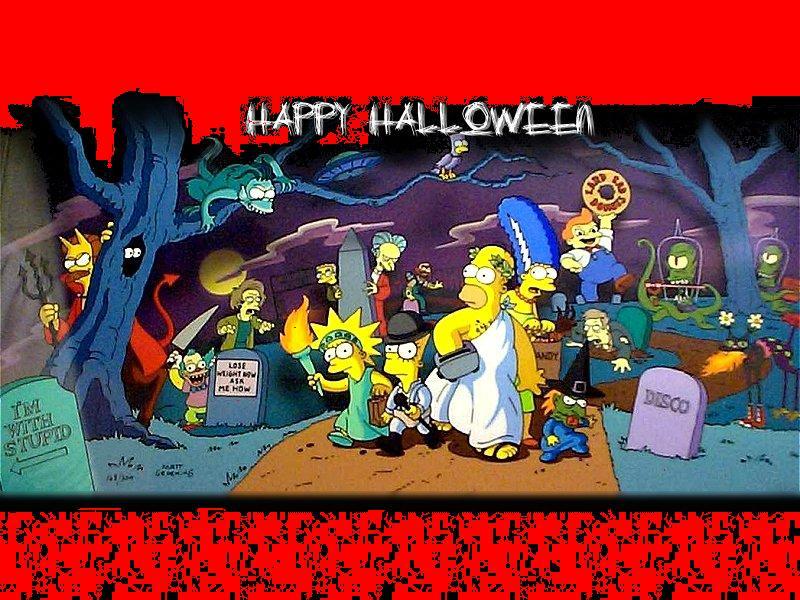 Sfondi Desktop-Simpson-Halloween