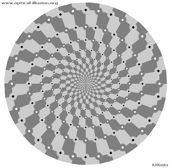 connected circles illusion