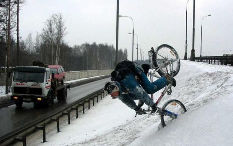 Ciclismo en la nieve