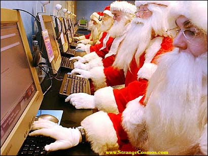 papa Noel en el cyber