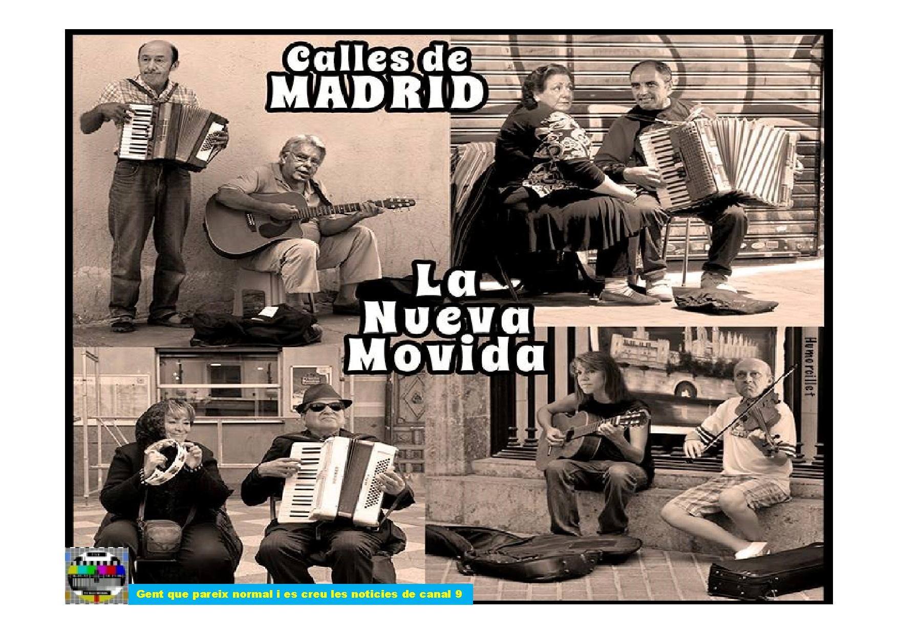 Calles de Madrid-La nueva Movida