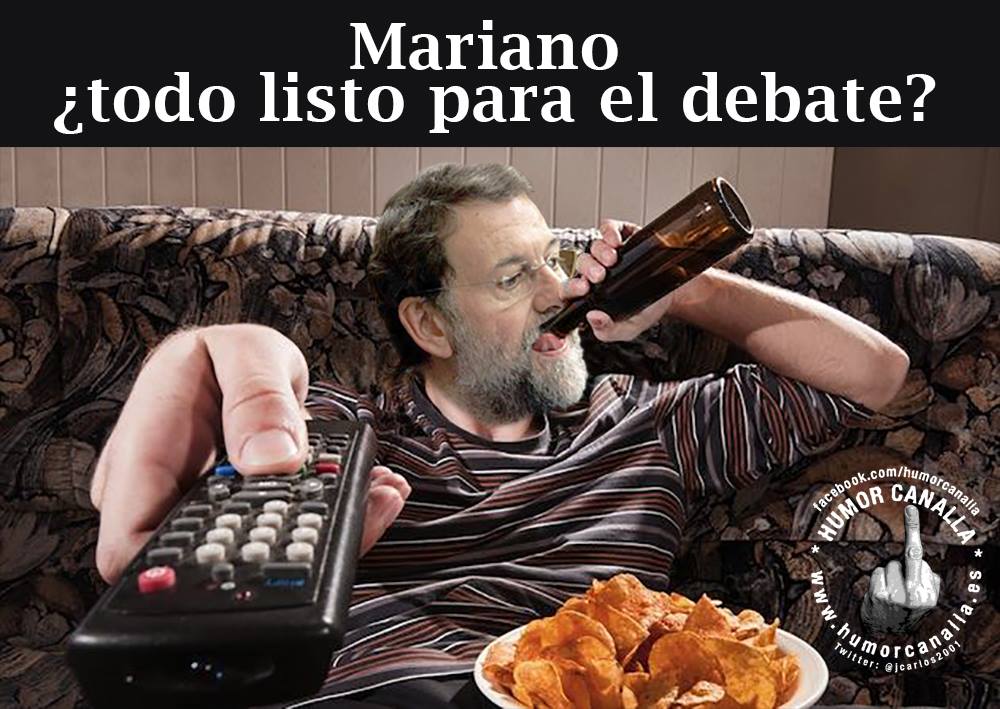Mariano listo para el debate