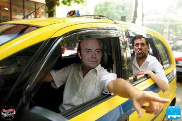 Mariano y Carromero en Taxi Driver