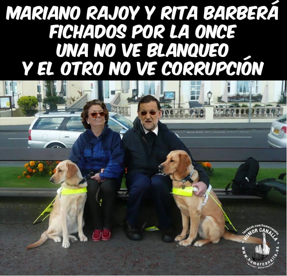 Mariano y Rita fichados por la ONCE