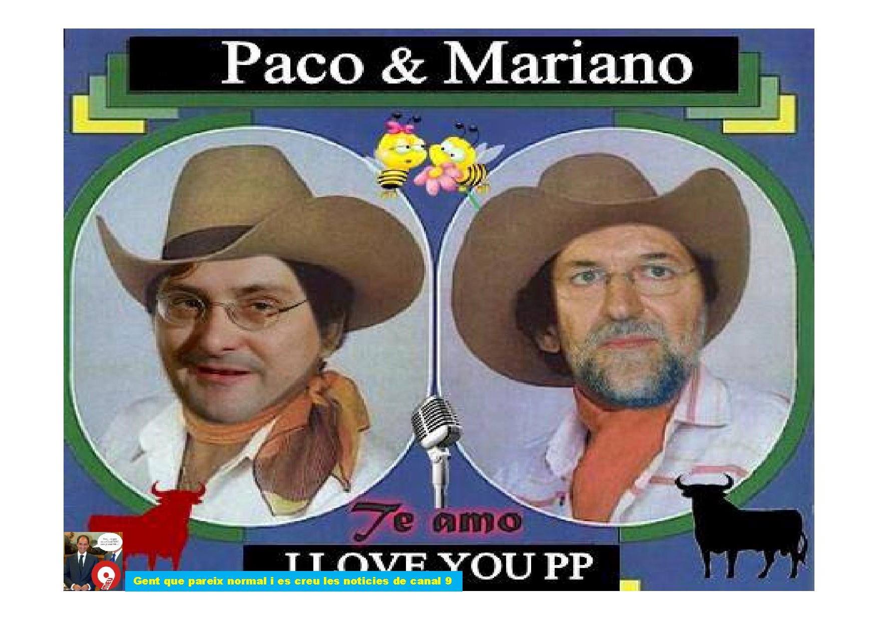 Paco y Mariano un bonito romance