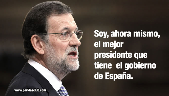 Rajoy el mejor presidente
