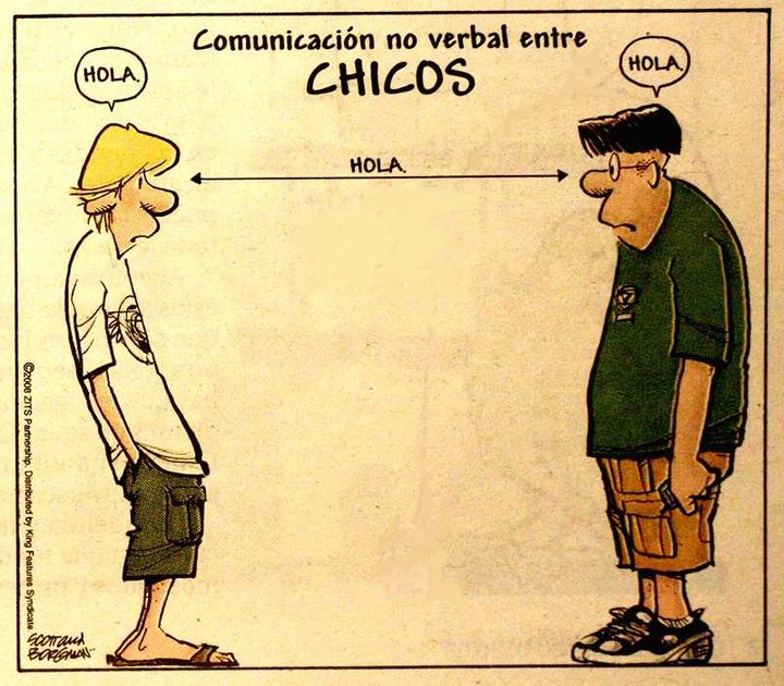 Comunicacion no verbal entre chicos
