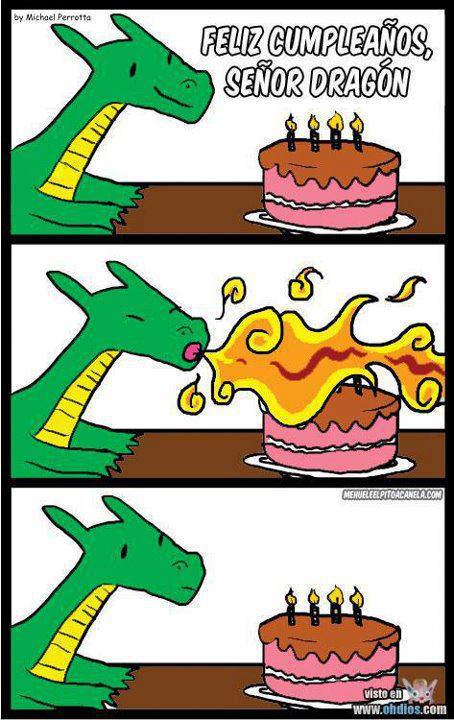 El cumple del dragon