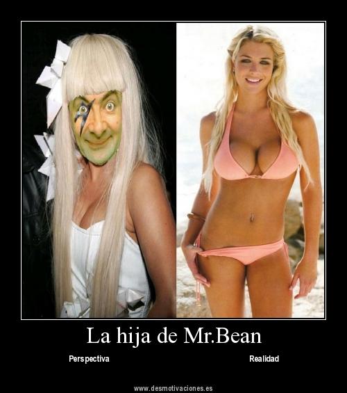 La hija de Mr Bean