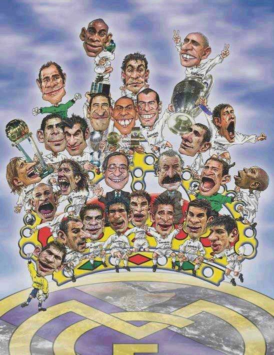 Jugadores del Real Madrid