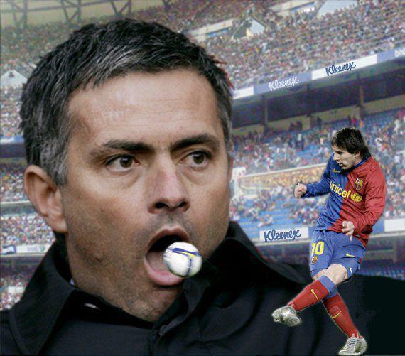 Mourinho y Messi