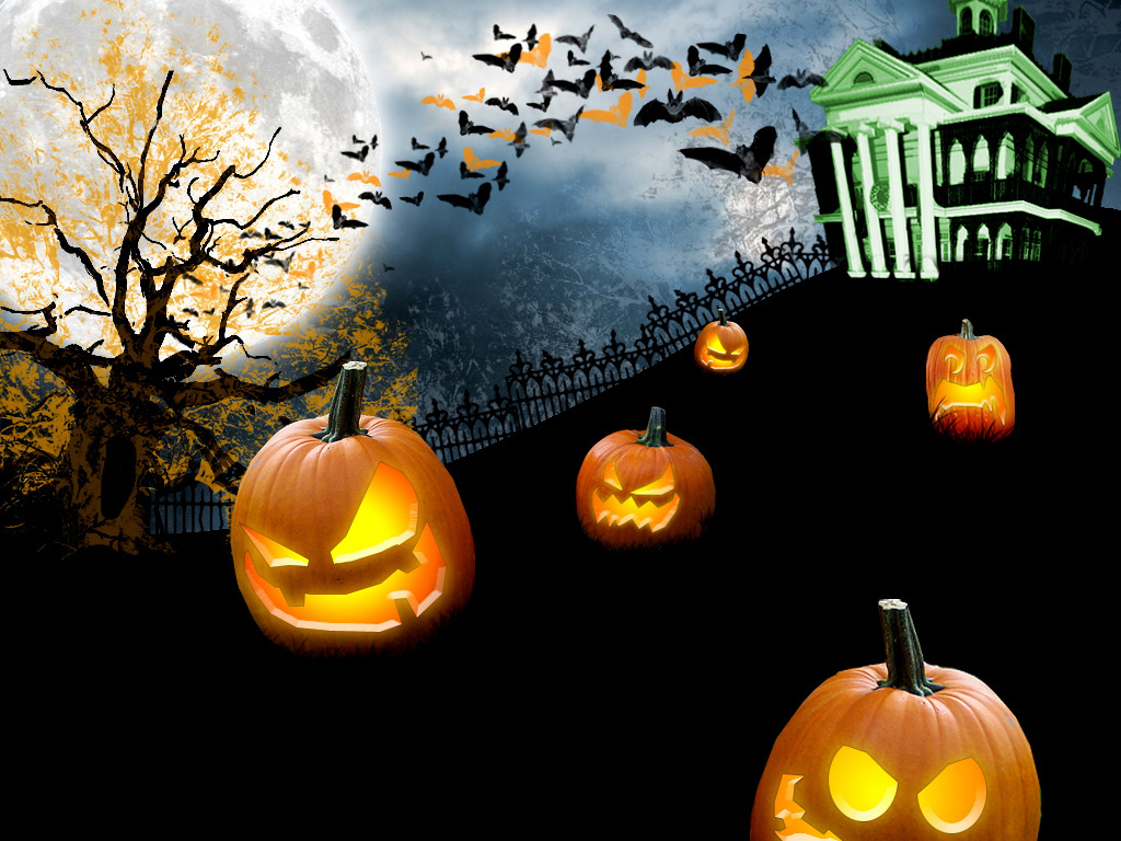 Calabazas y murcielagos