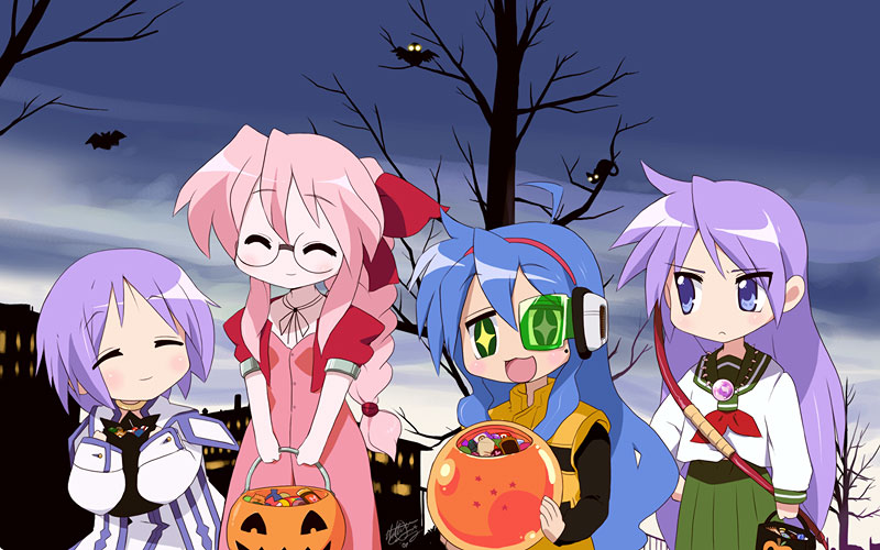 Lucky Star  Halloween Night by EiffelArt