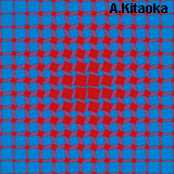 Watch the cubes! (The image is Copyright A. Kitaoka)