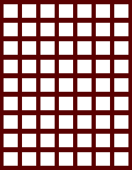 The spots in the junctions are just deception of your eyes.