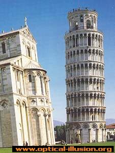Is Tower of Pisa leaning?