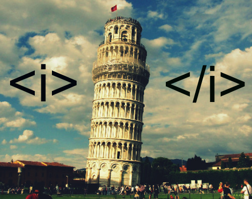 Como ven los informaticos la Torre de Pisa