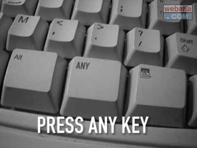 Press any key