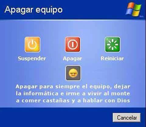 Apagar equipo 2