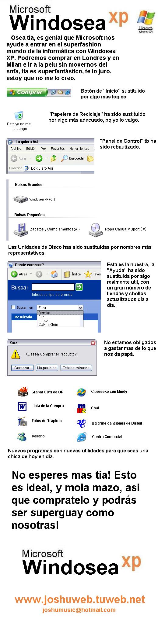 Windows para pijas