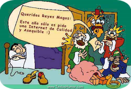 Carta de un internauta a Los Reyes Magos