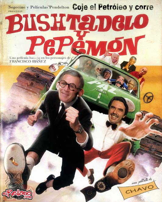 Bushtadelo y Pepemon