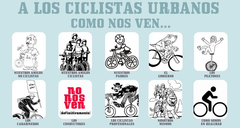 Ciclistas urbanos