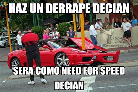 Haz un derrape