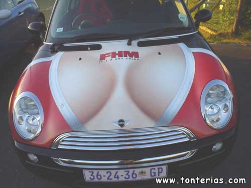 mini cooper pintado