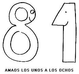 Amaos los unos a los ochos