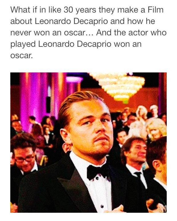 Oscar para el actor que interpreta a Leonardo DiCaprio