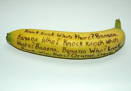 Banana-escrita
