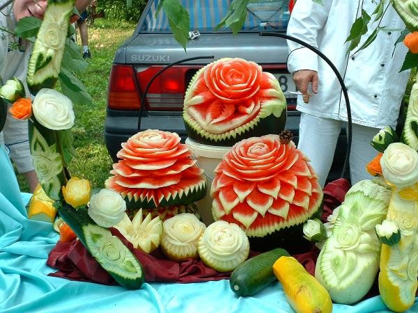 Arte con vegetales