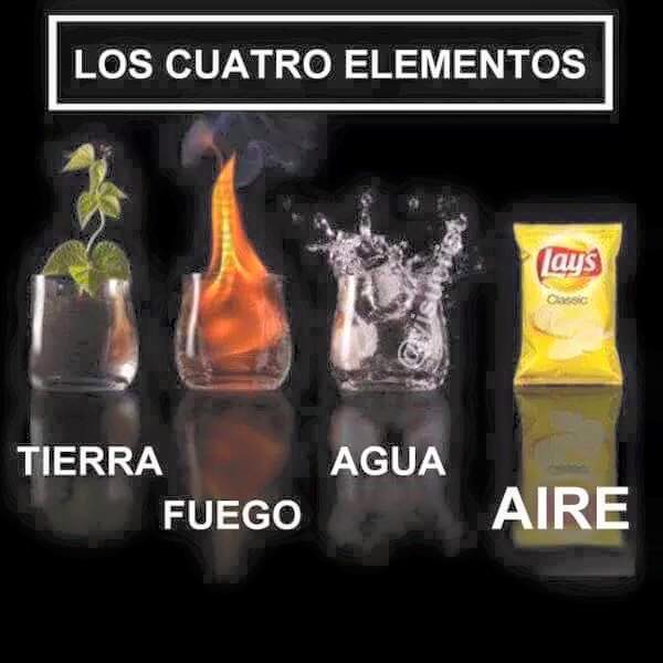 Los cuatro elementos
