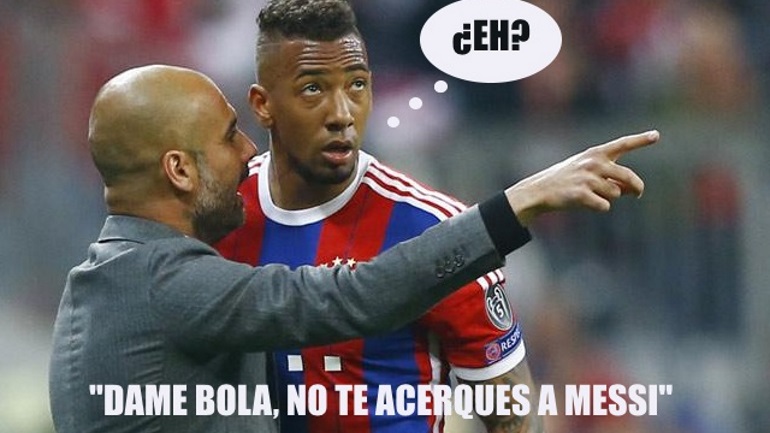 Boateng dame bola