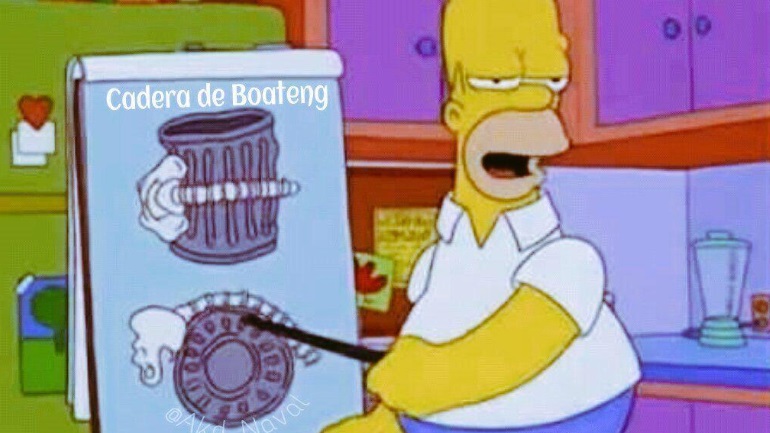 Homer y Boateng
