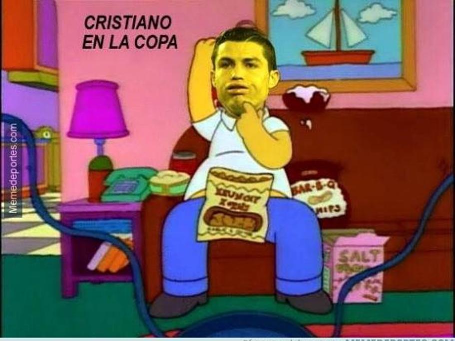 Cristiano en la copa