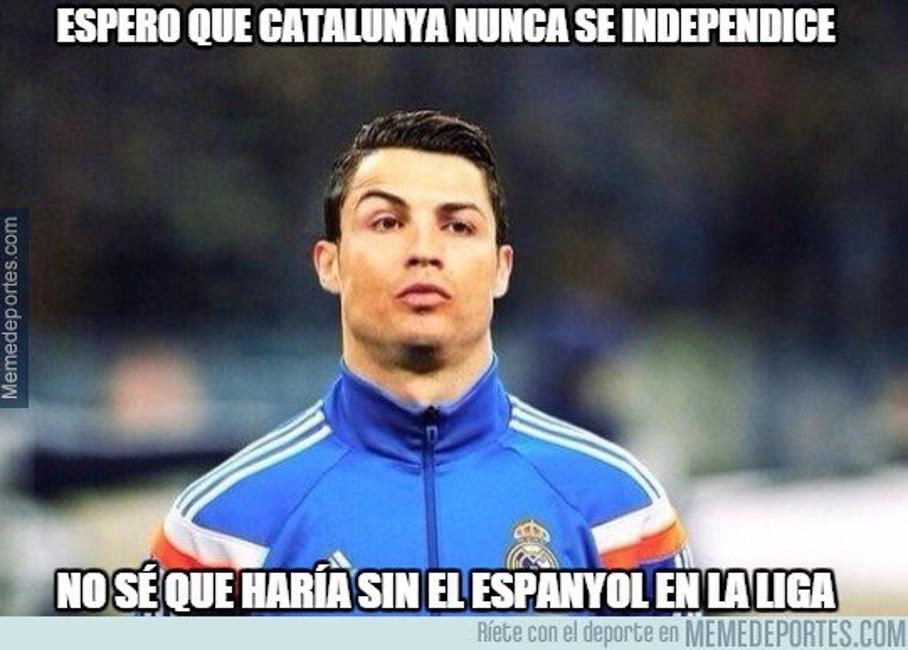 Cristiano y los independentistas