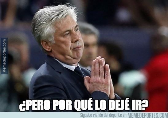 Ancelotti rezando