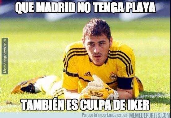 En Madrid no hay playa por culpa de Iker