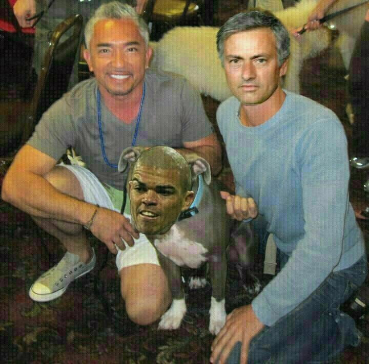 Mourinho Pepe y el Encantador de perros