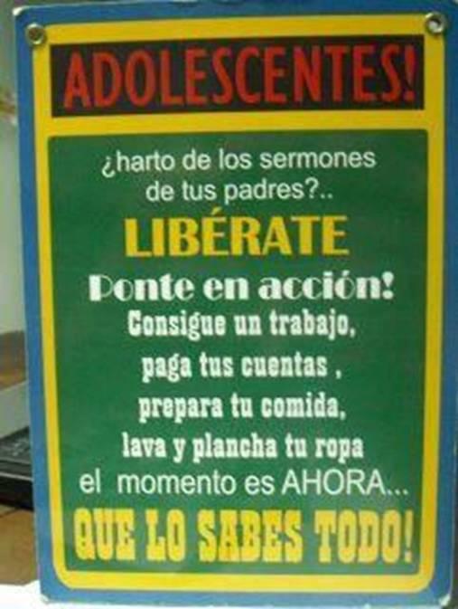 Adolescentes liberaros