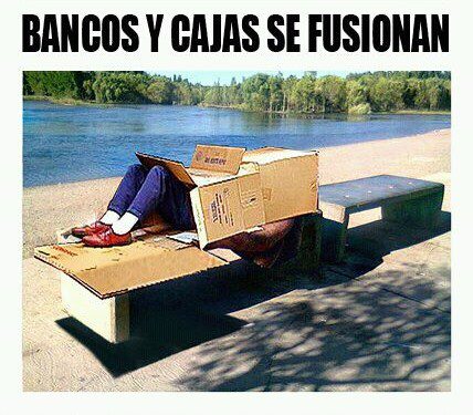 Bancos y Cajas se fusionan