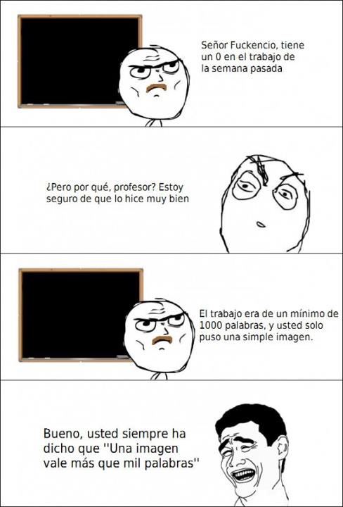 Imagen vs palabras