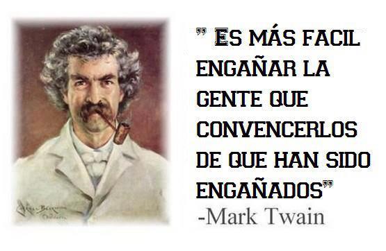 Mark Twain - Convencer a la gente