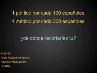 Politicos y medicos