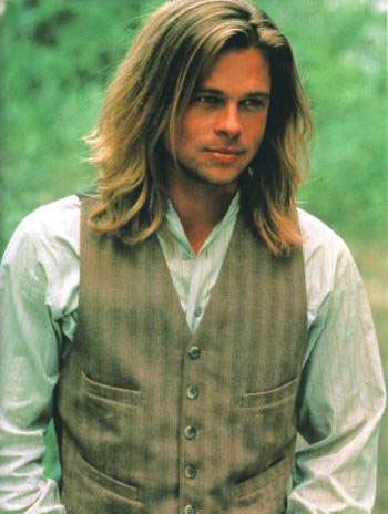 Brad Pitt melenudo