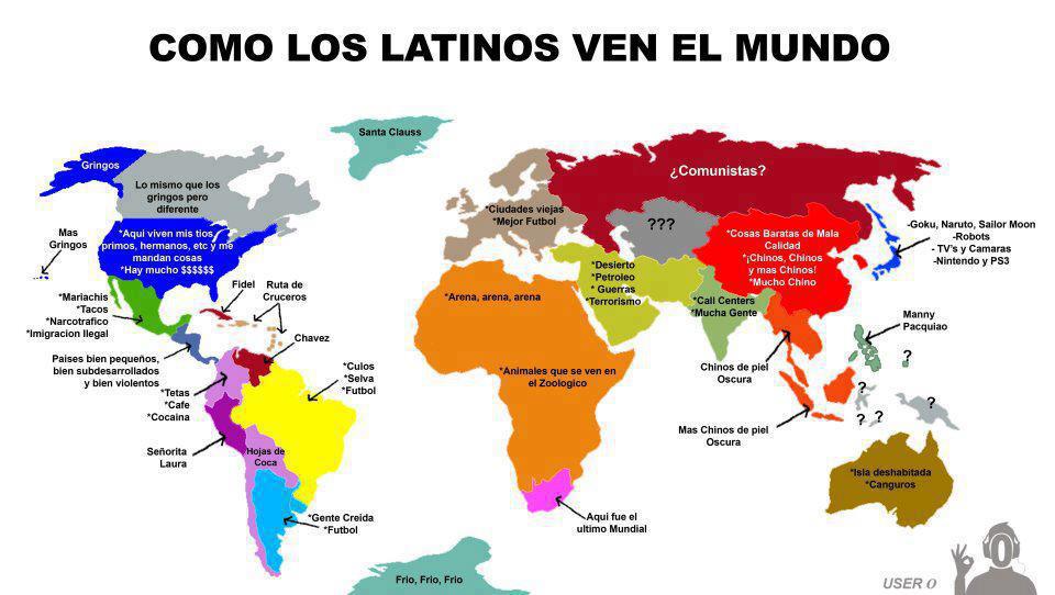 Como los latinos ven el mundo